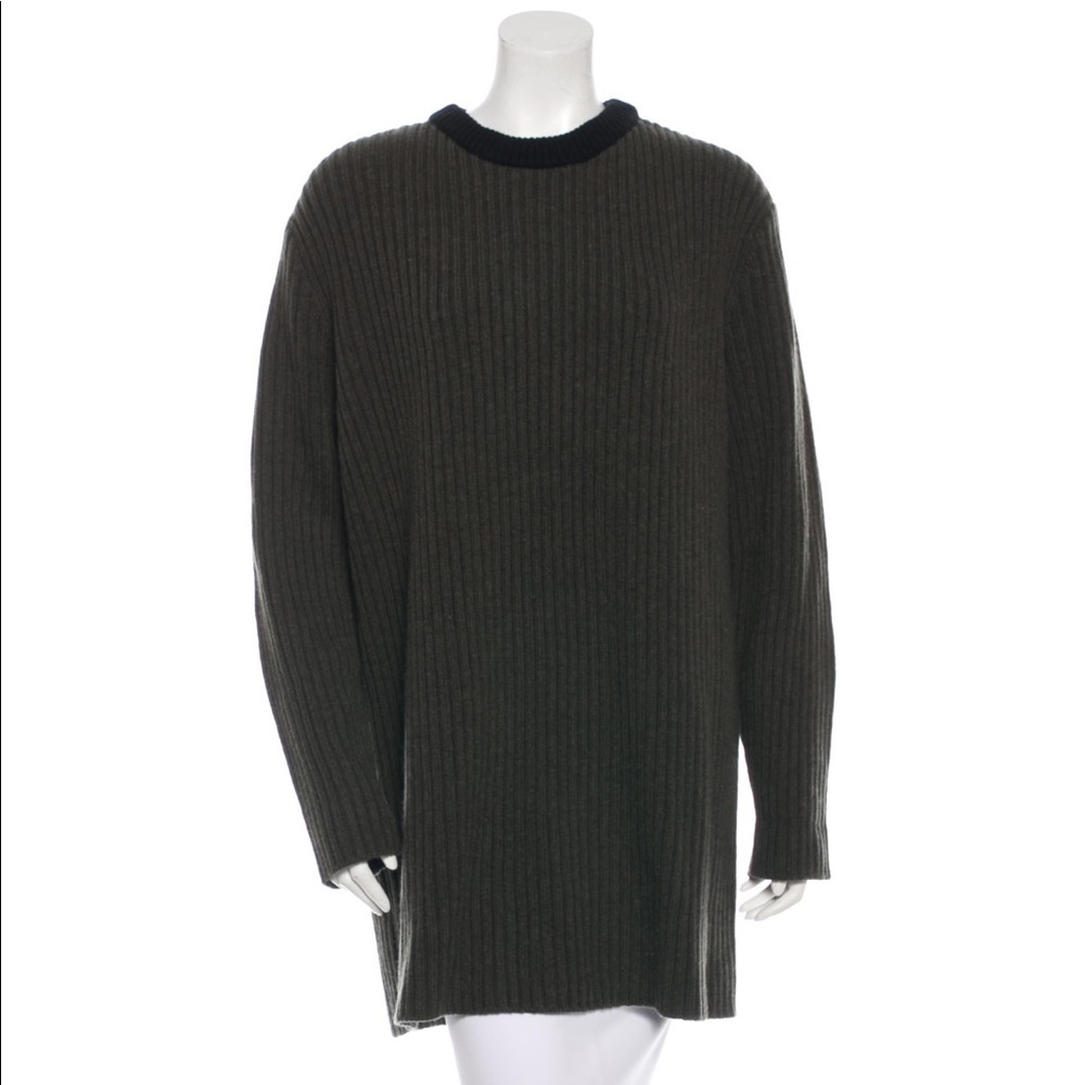Marni Oversized Olive Sweater